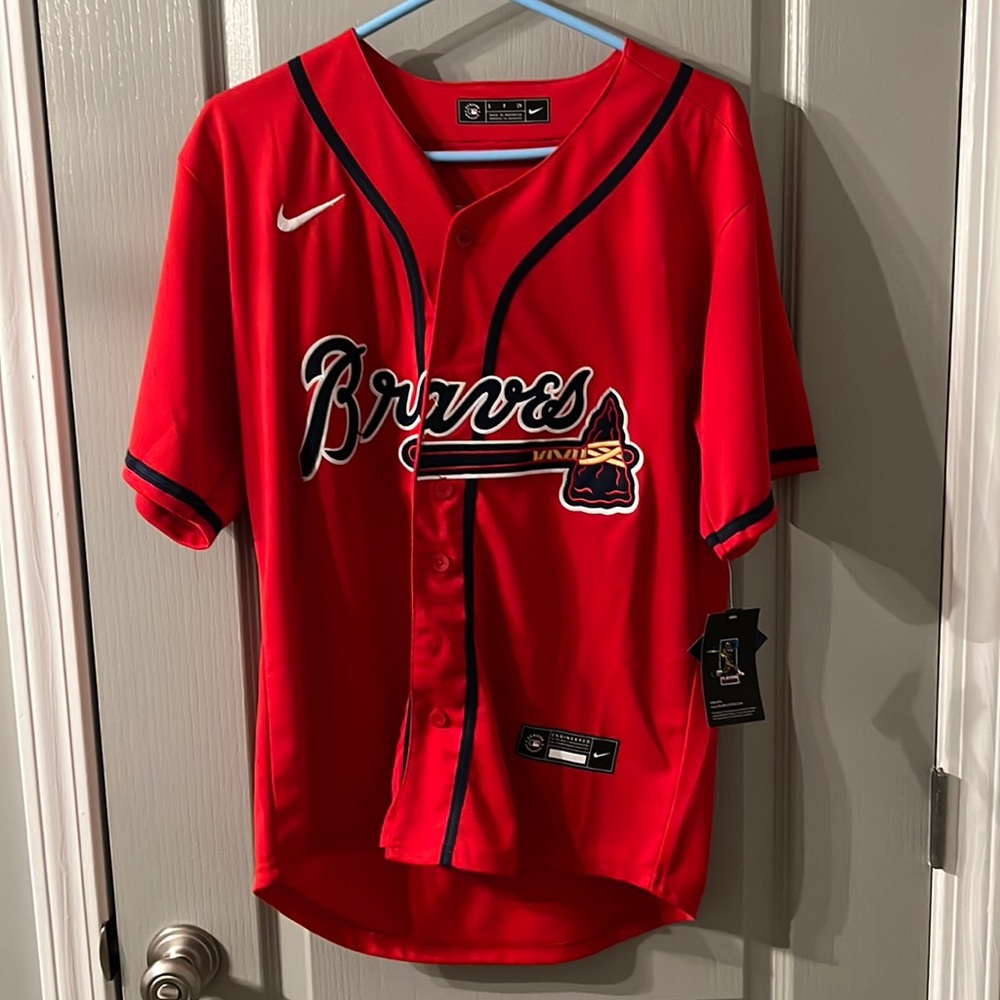 Nike Atlanta Braves Freddie Freeman #5 official jersey
